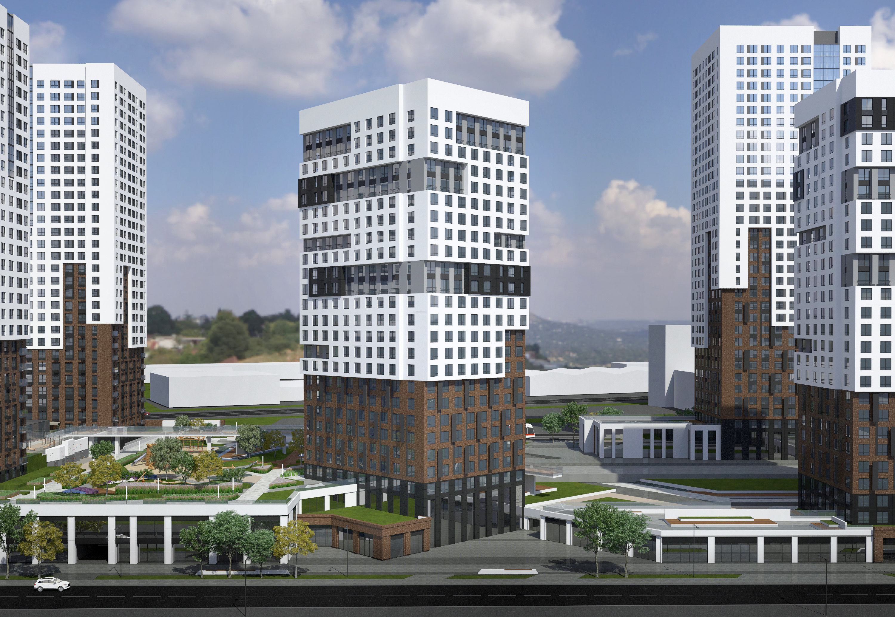 Красивые дома.