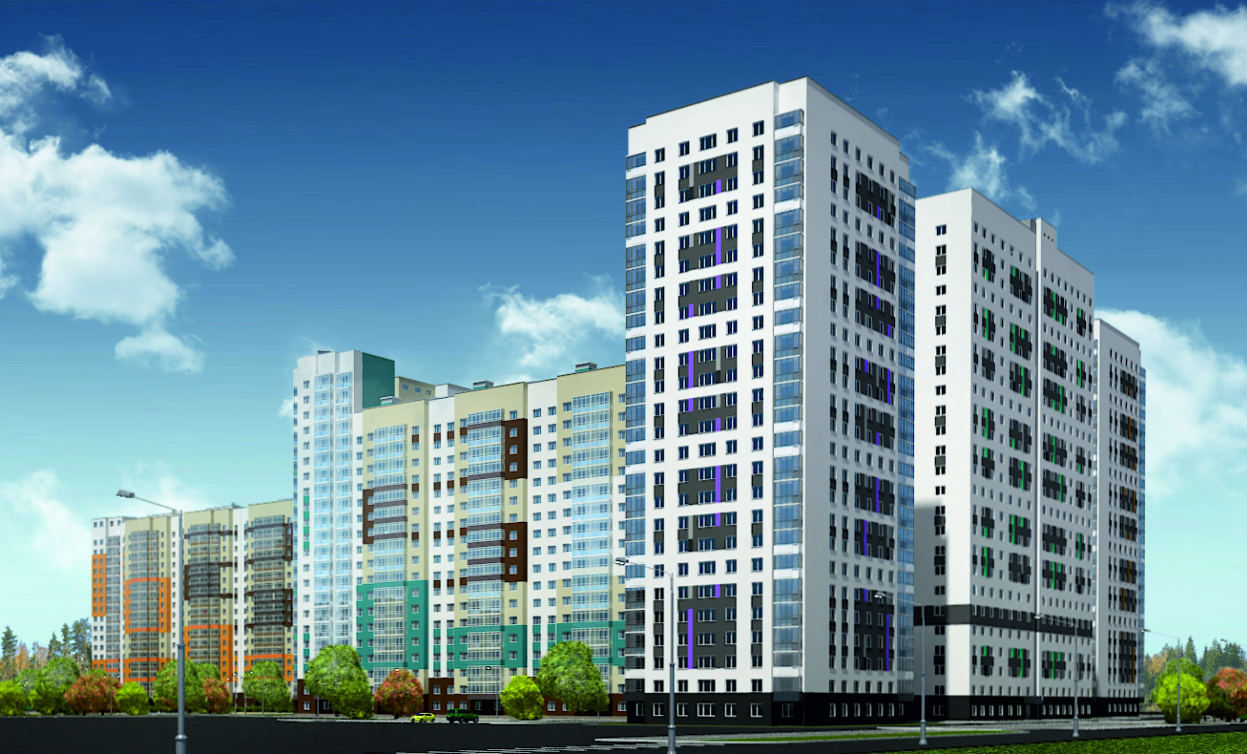 Красивые дома.